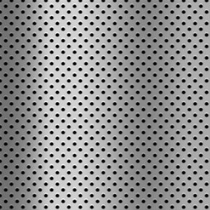 What size is perforated aluminium sheet?