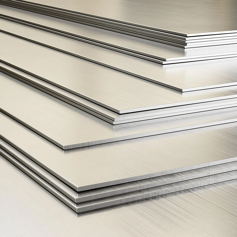 What are the standard sizes of aluminium sheets?